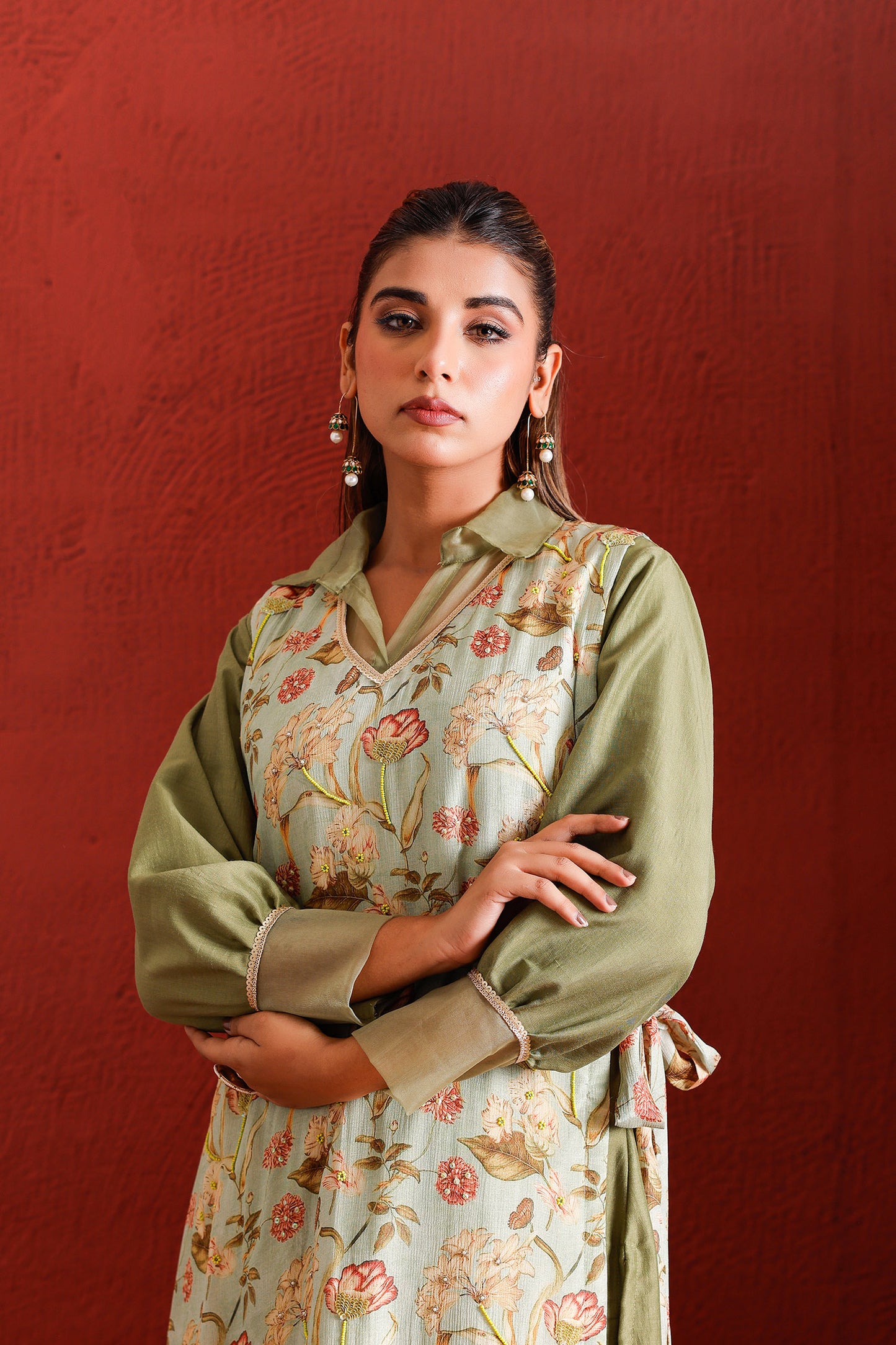 GREEN MONOTONE 4-IN-1 STYLING SET