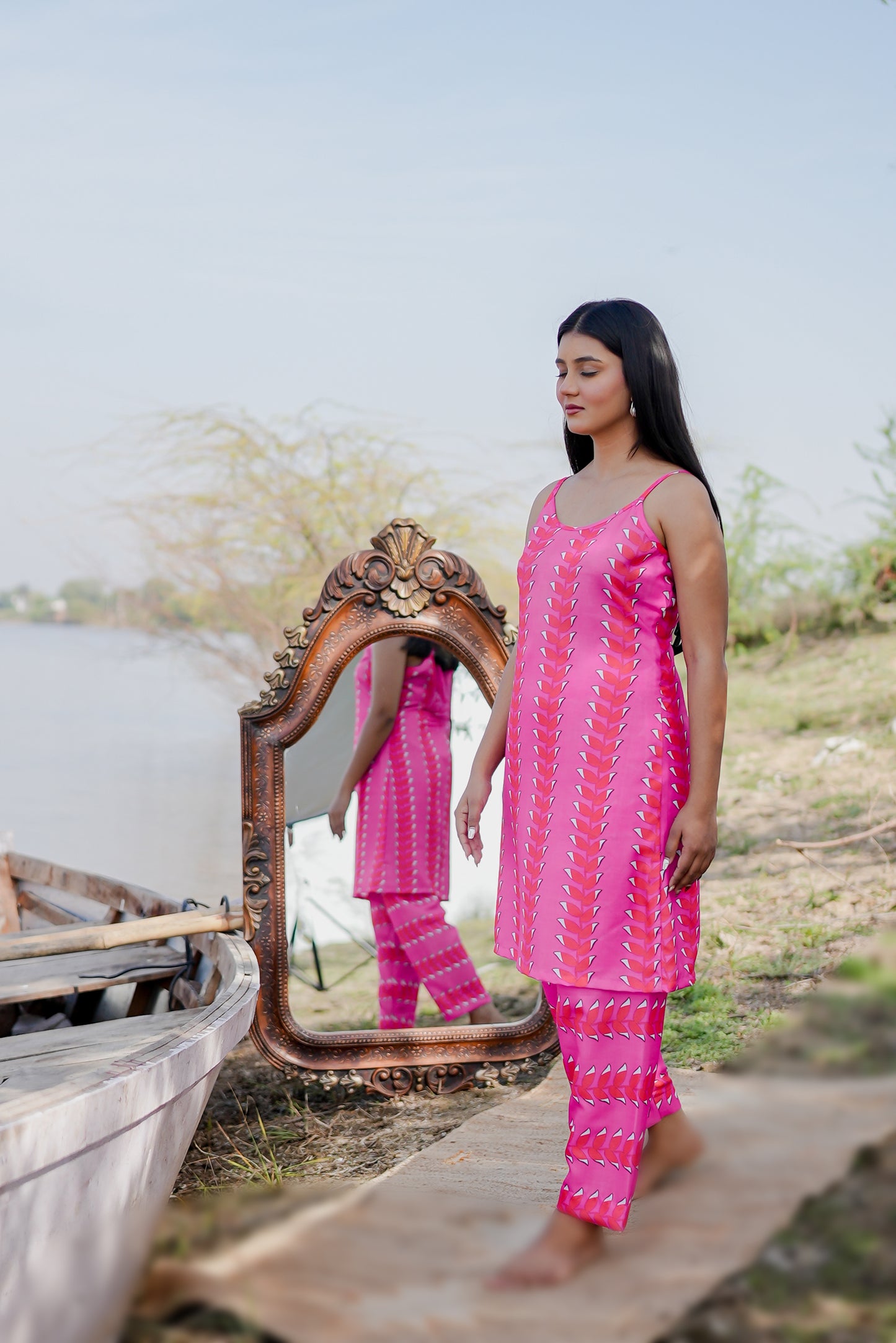 WHITE ROZAANA TWIN STYLER SET