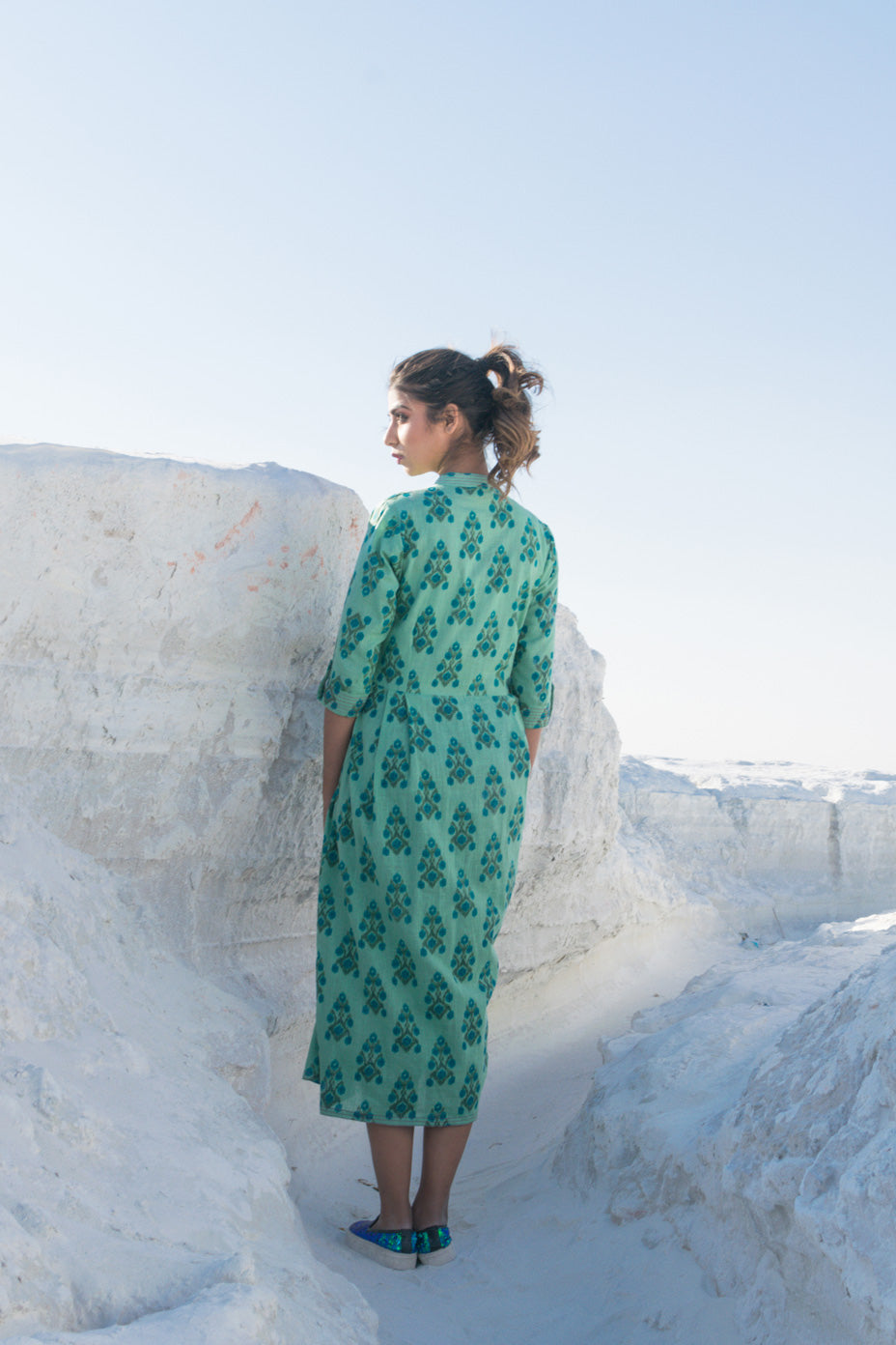 PATOLA IKKAT COTTON IDRESS