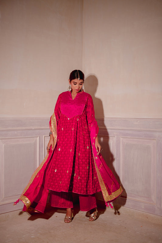 RED PINK AEHHSAAS SUIT