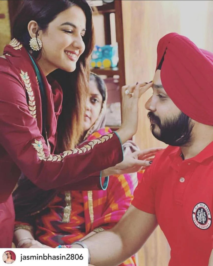 MAROON GOTAPATTI SET