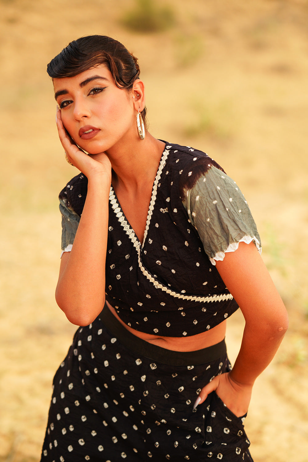 MONOCHROME WRAP SET