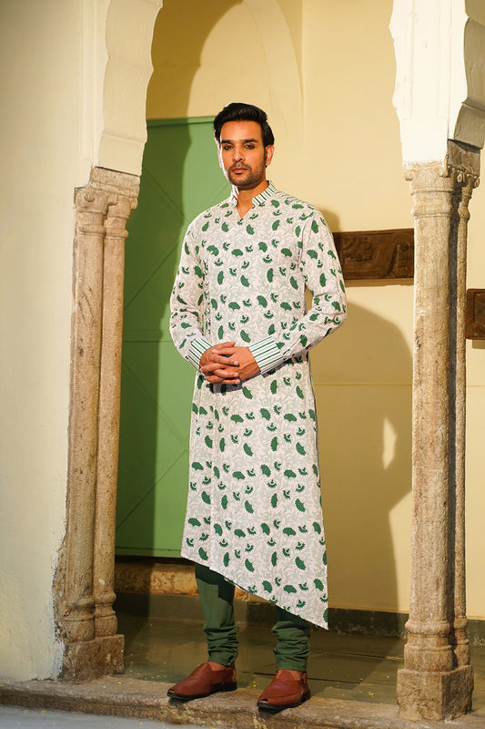 MEN'S ASSYMETRIC ANGARKHA SET