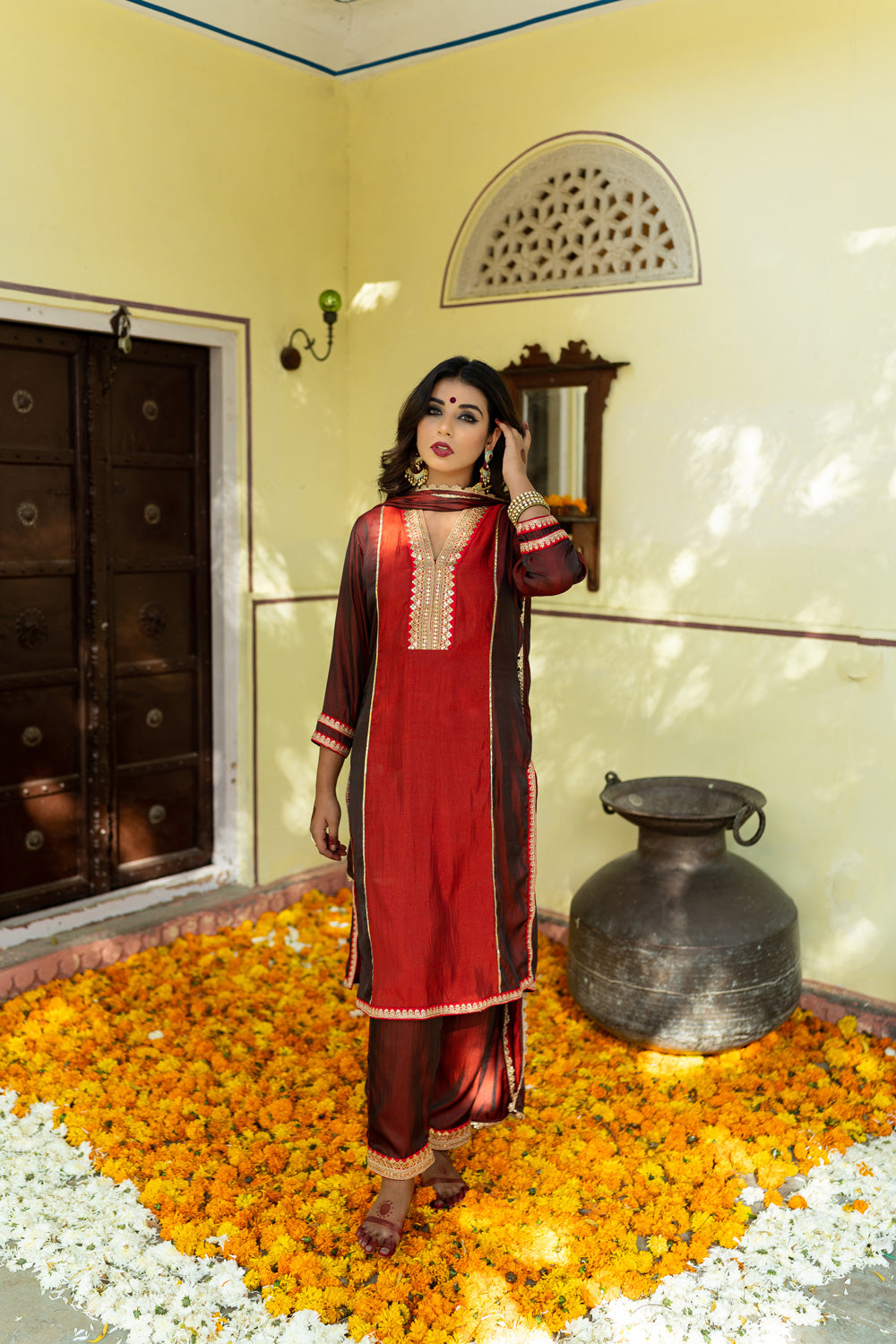 PASSION DUAL TONED SUIT