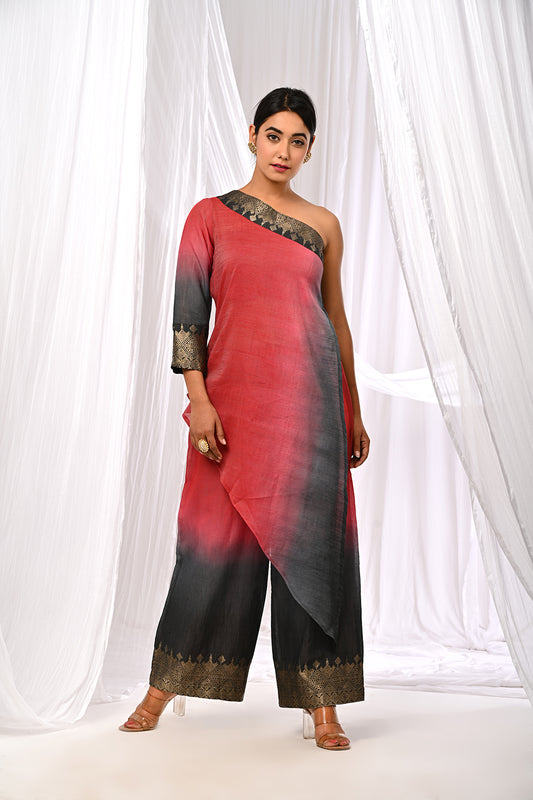 SHADED WINE SUKOON SET