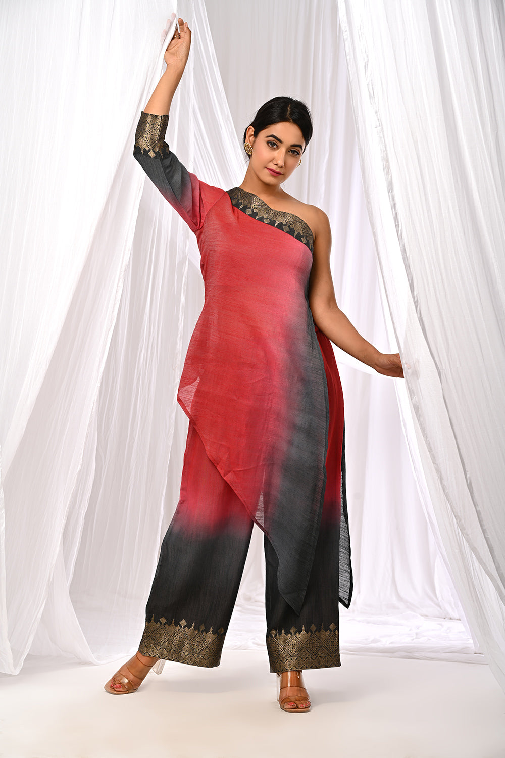 SHADED WINE SUKOON SET