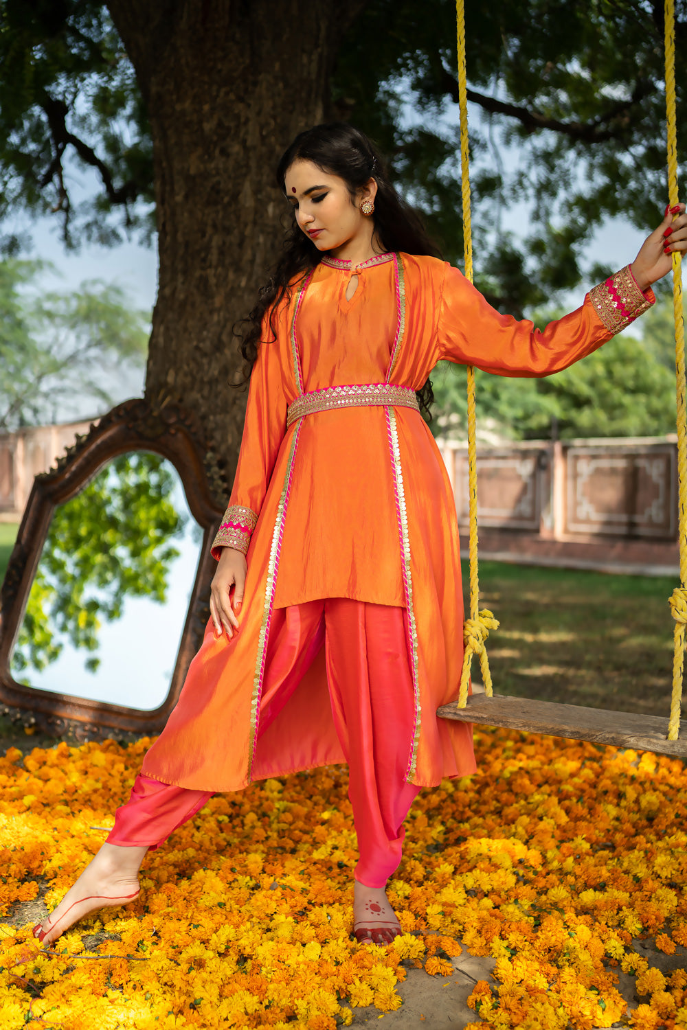 SORBET DHOTI SET