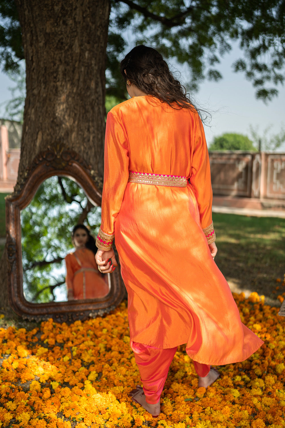 SORBET DHOTI SET