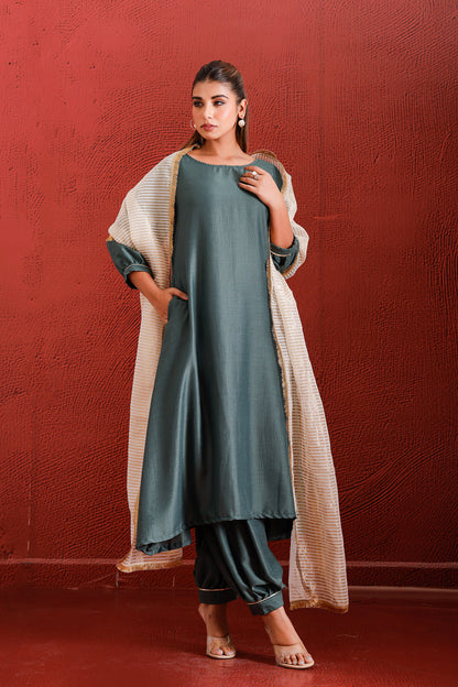 TEAL YELLOW 4-IN-1 STYLING SET