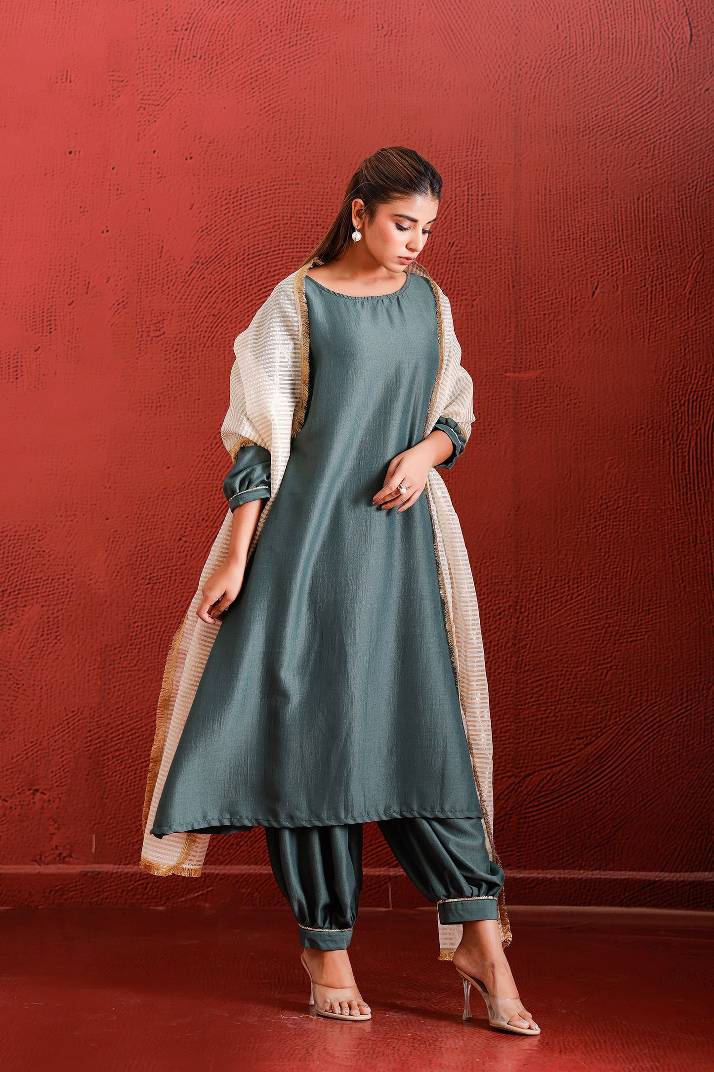 TEAL YELLOW 4-IN-1 STYLING SET