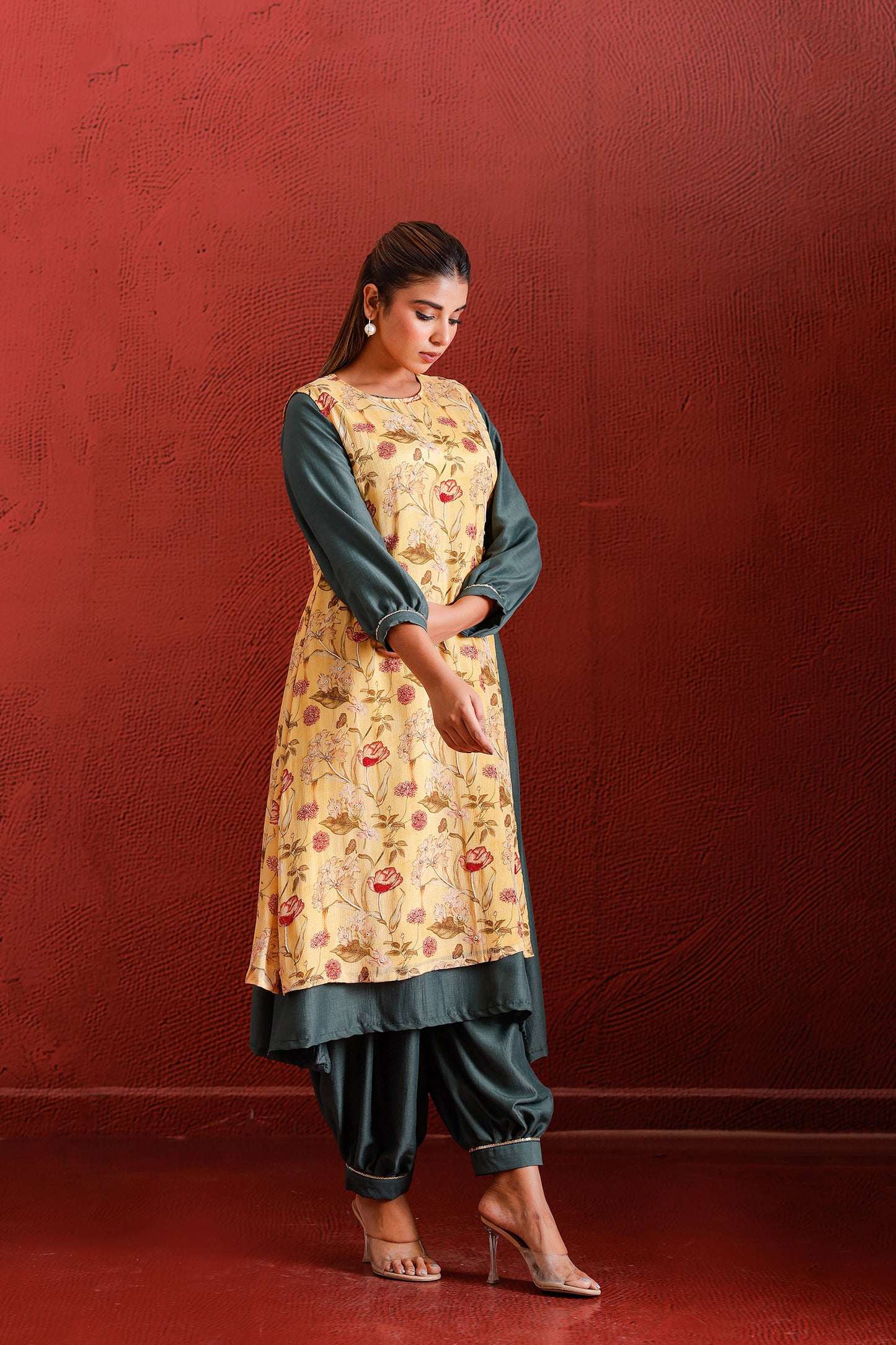 TEAL YELLOW 4-IN-1 STYLING SET