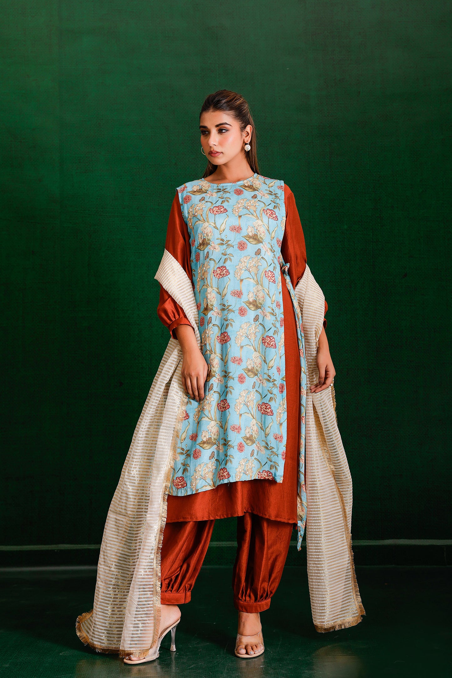 RUST TURQUOISE 4-IN-1 STYLING SET