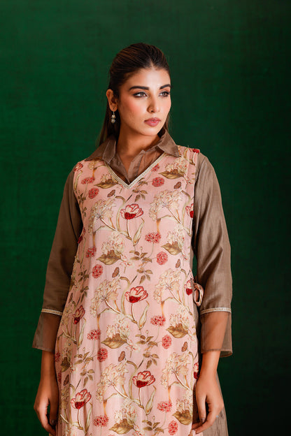 BROWN PEACH 2-IN-1 STYLER SET