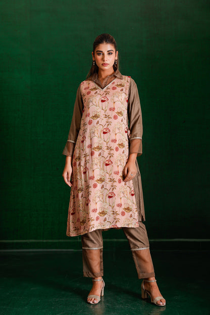 BROWN PEACH 2-IN-1 STYLER SET