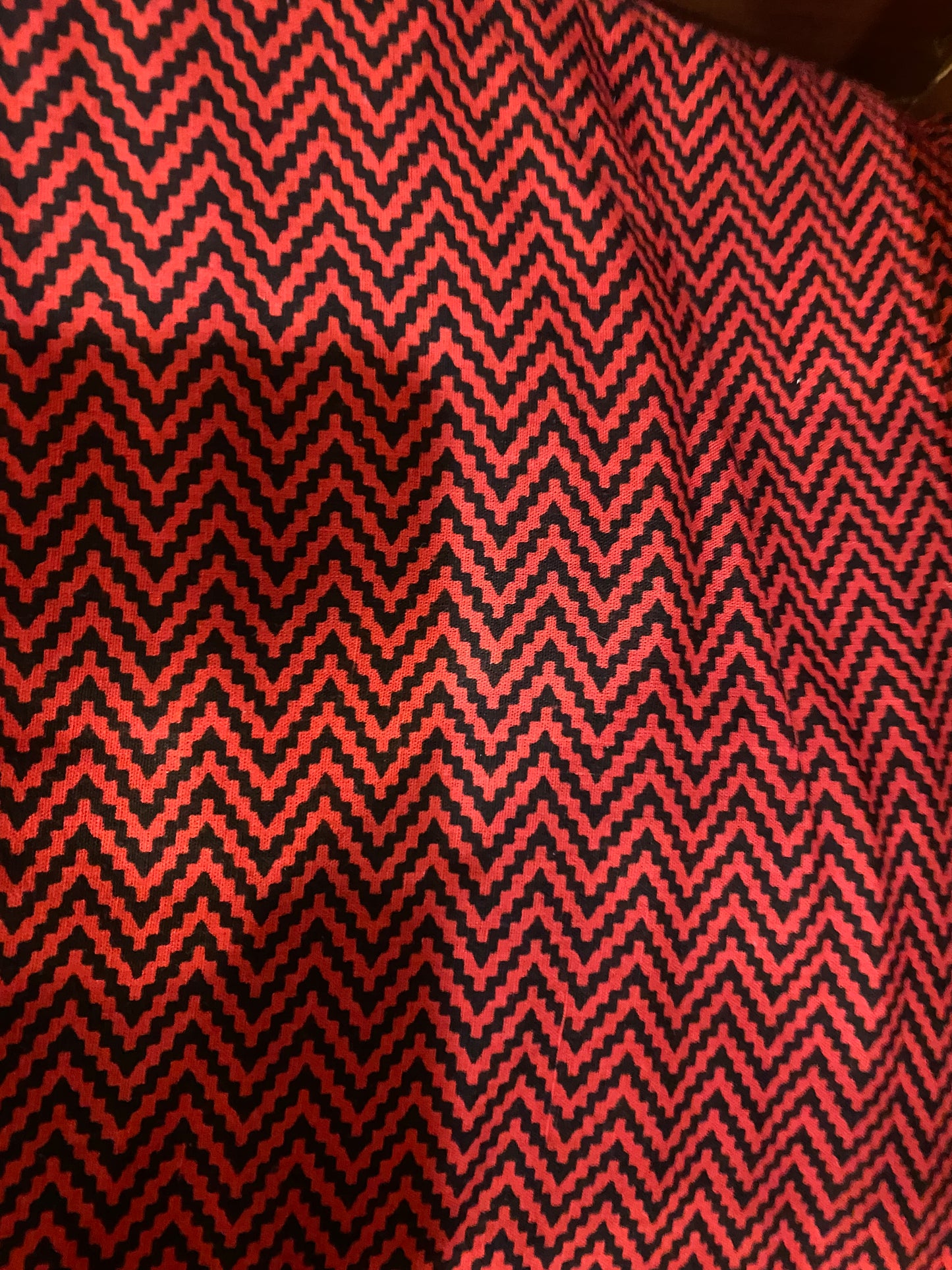 MAROON MUTLIPRINT COTTON DRESS