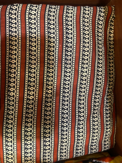 MAROON MUTLIPRINT COTTON DRESS