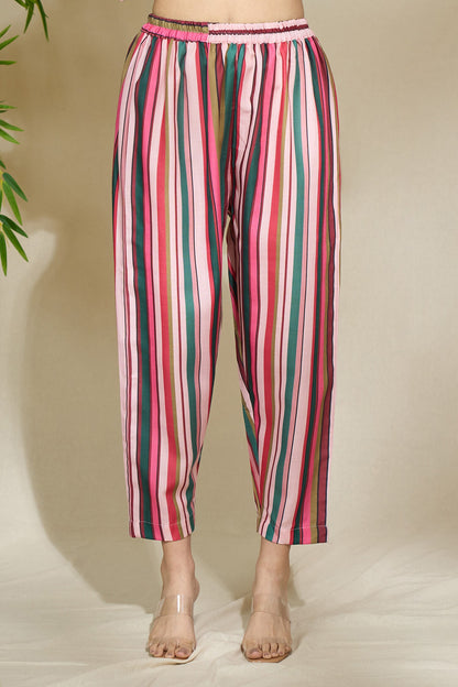 ROSE BLUSHED TUNIC SET