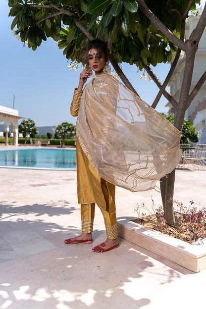 GOTAPATTI DUPATTA SUIT SET