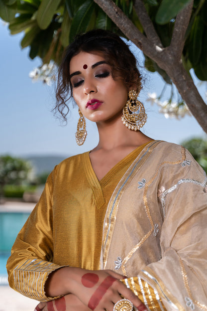 GOTAPATTI DUPATTA SUIT SET