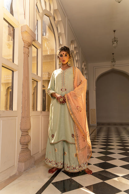 PASTEL SHARARA SET