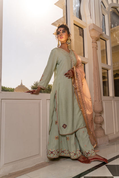 PASTEL SHARARA SET