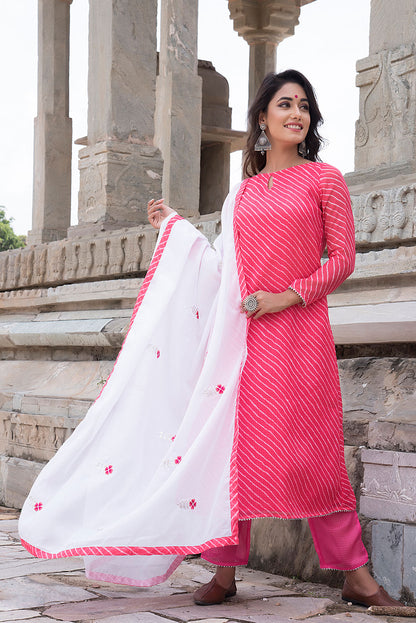 CORAL PINK  SUIT SET