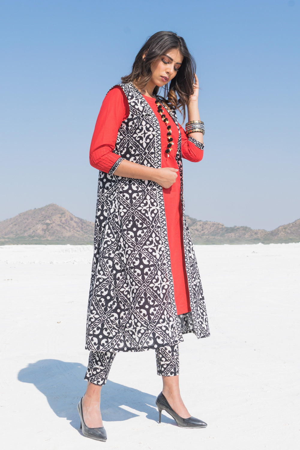 MOROCCON STRIPED SET