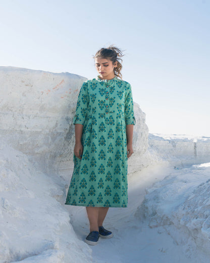 PATOLA IKKAT COTTON IDRESS