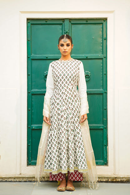 SANGANERI WOMEN'S KURTA