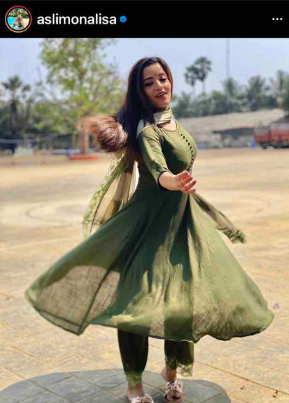 MILLITARY GREEN LACE