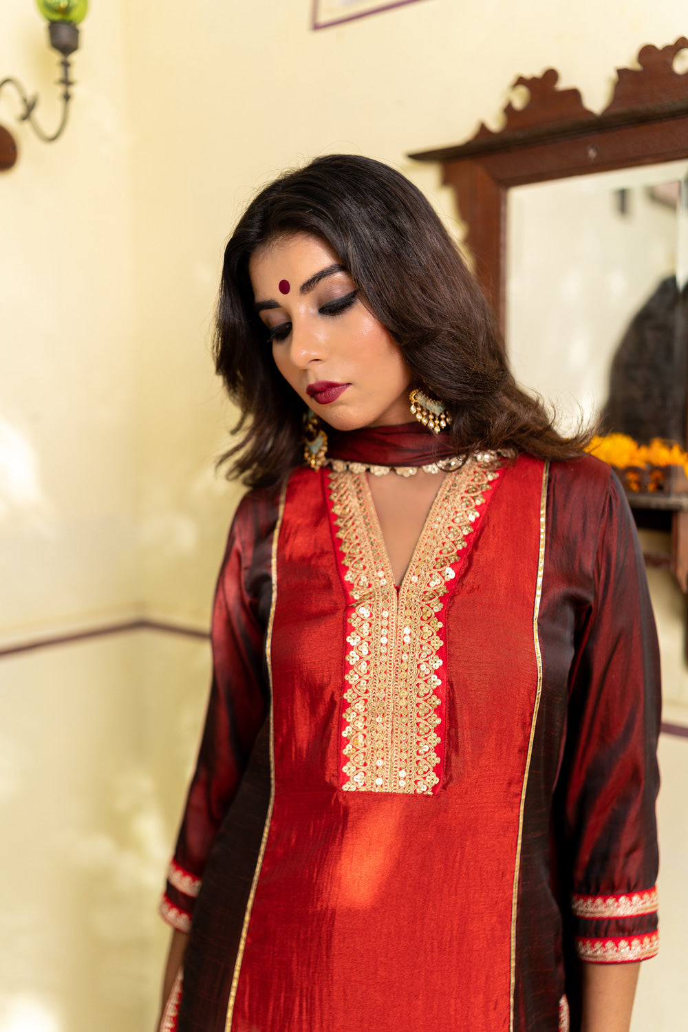 PASSION DUAL TONED SUIT