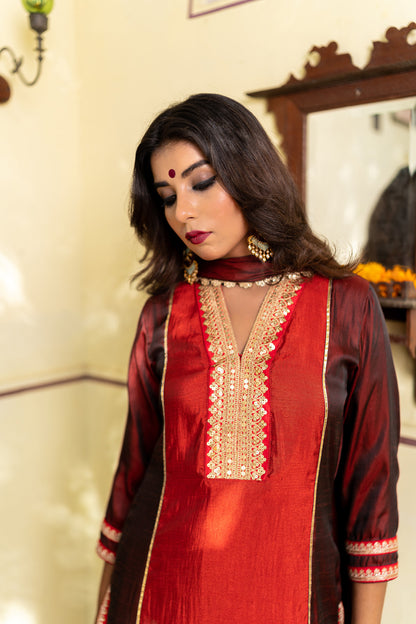 PASSION DUAL TONED SUIT