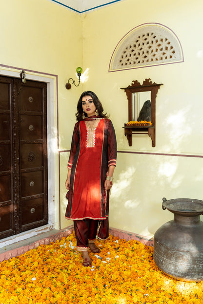 PASSION DUAL TONED SUIT