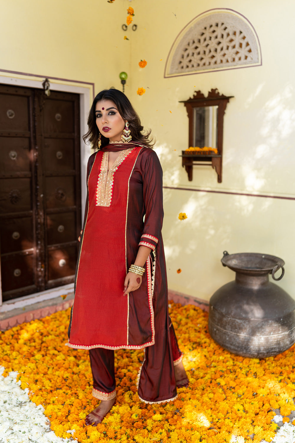 PASSION DUAL TONED SUIT