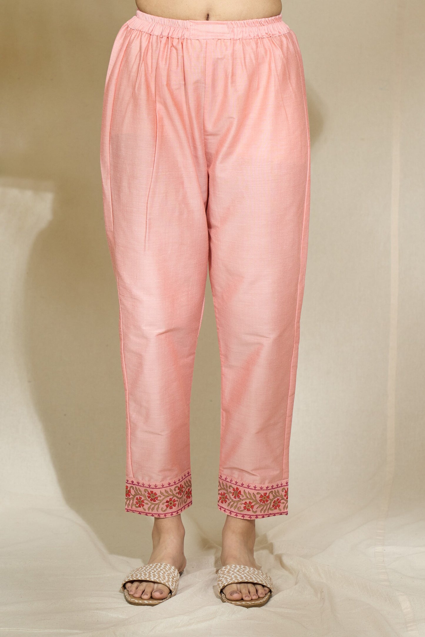 PEACH MULTIPRINT MIRROR SHIRT